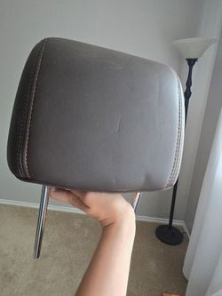 Brown Leather Headrest