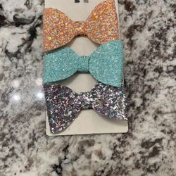Girl Bow Clips 