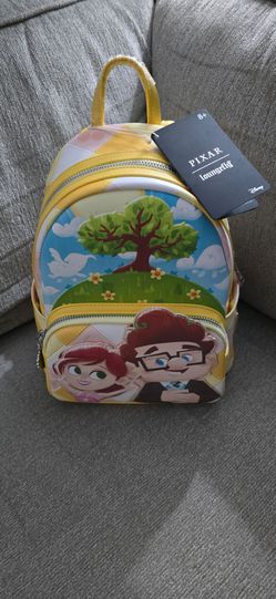 Brand New Pixar Loungefly Carl And Ellie Mini Backpack