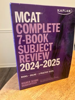 2024-2025 Kaplan MCAT Book Set