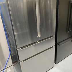 Bosch Stainless Steel 800 Series French Door Bottom Mount Refrigerator 