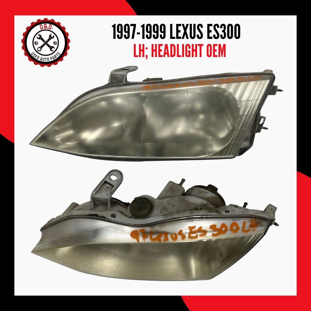 1997 To 1999 LEXUS ES300: LH Headlight