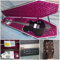 First Act Guitar And Coffin Case