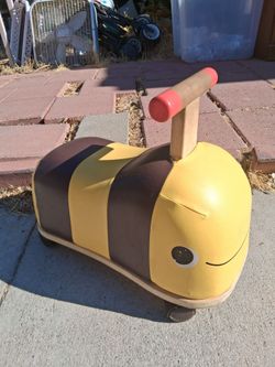 Bee Ride-On Toy for Toddlers
