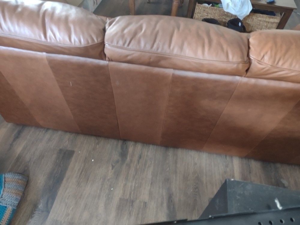 Leather Couch 100