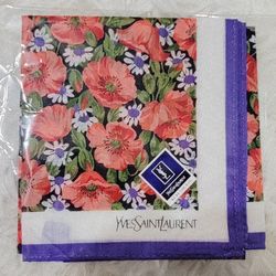 YSL SOCKS AND HANDKERCHIEF 