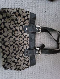 Coach Black Purse