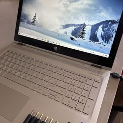 HP Envy x360 Laptop and Charger (w/ adapters)