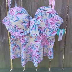2 Piece Flamingo Bathing Suit 