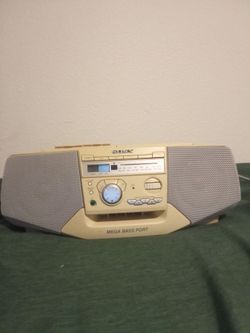 Sony CFD-V35 AM/FM CD & Cassette Boombox
classic vintage Sony portable stereo