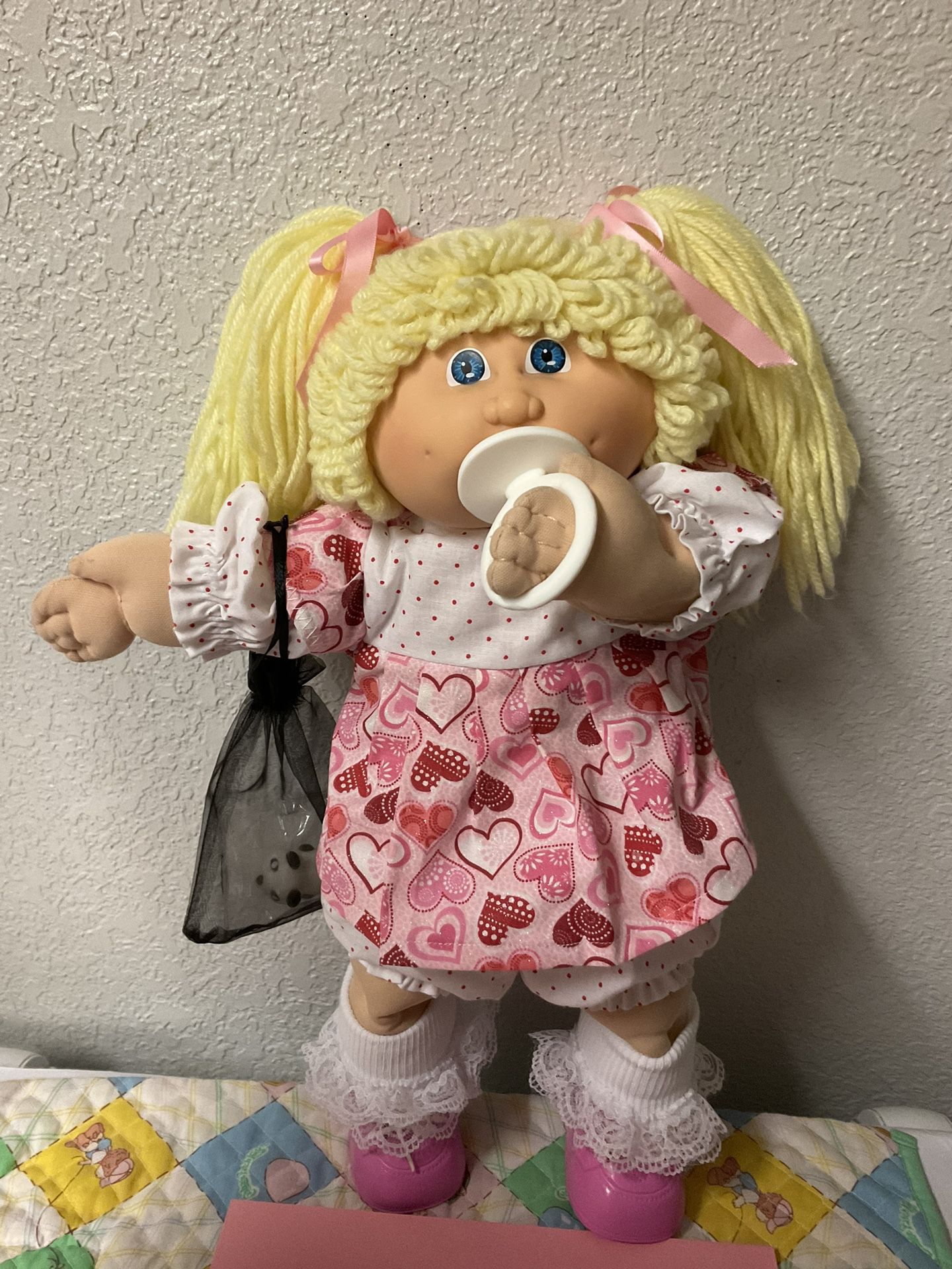 Vintage Cabbage Patch Kid Girl With Pacifier HM #4