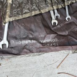 Crescent Wrenchs With Carrier