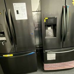 French Door Stainless Steel Samsung Fridge up to 50% Off MSRP