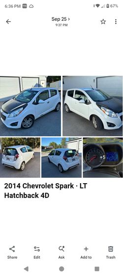 2014 Chevrolet Spark LT Hatchback 4D