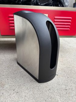 simplehuman CW1317 10L Small Brushed Stainless Swing Lid Bathroom Trash Can