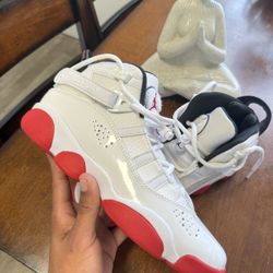Jordan 6 Rings White 