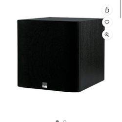 Bowers & Wilkins ASW610BK 600 Brand New Series 10 200W Powered Subwoofer - Black