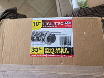 MASTER FLO 10" 25' INSULATED FLEXIBLE DUCT CLASS I