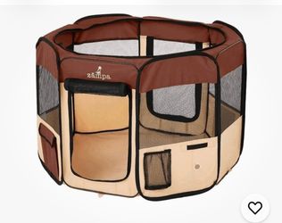 Dog travel playpen