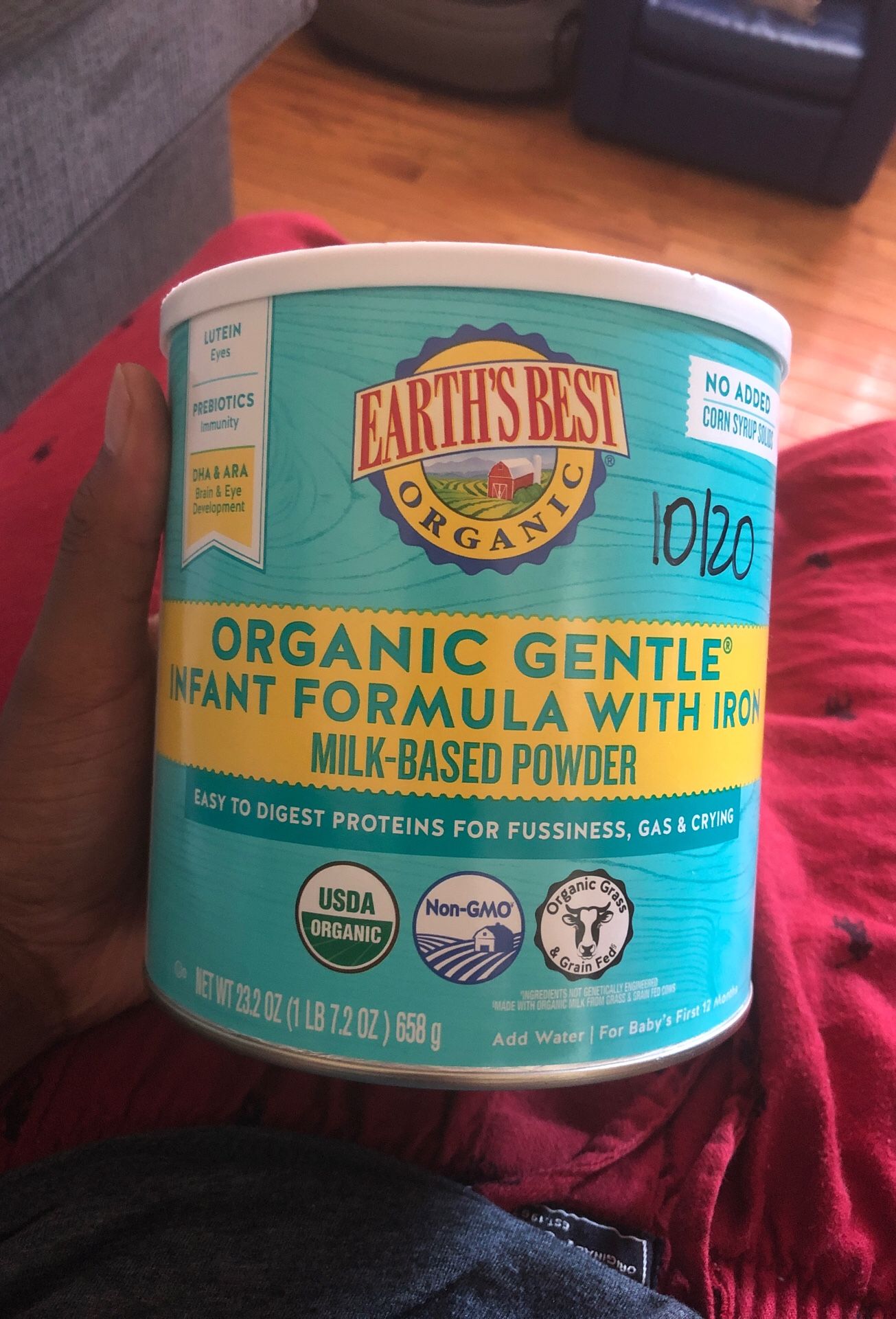 Earths best Organic *Organic Gentle Infant formula