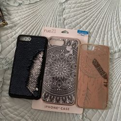 3 iphone 6 plus 7 plus 8 plusphone case screen protector girls phone accessories 