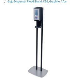 GOJO Industries, Inc. Dispenser Flood Stand, CS6, Graphite, 1/cs