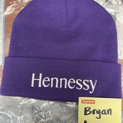 F/W 11 Supreme Hennessy Purple Beanie 