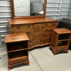Kling Dresser With Night Stands 