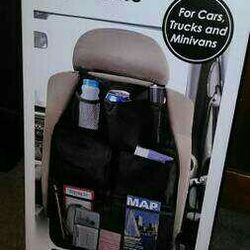 Auto Seat Organizer * for cars, trucks, minivans * Brand New! 