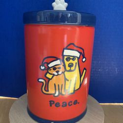 Life is Good Dog Treat Jar