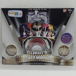 Brand New Bandai Power Rangers The Movie Legacy White Ranger Power Morpher Toys R Us