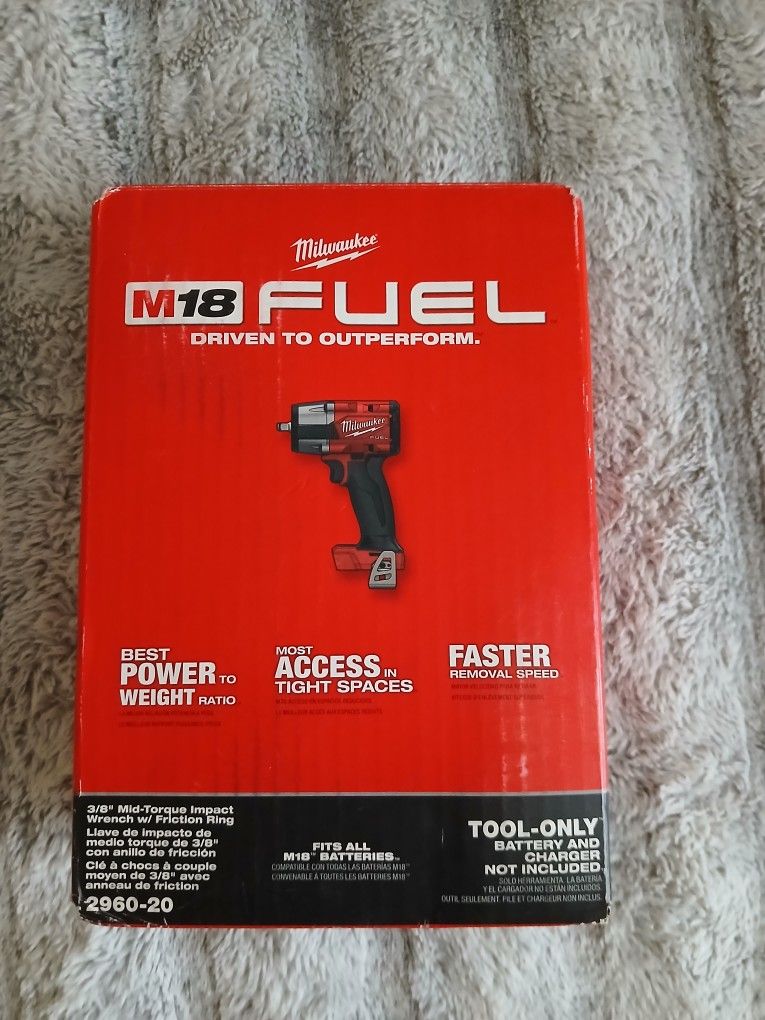 Milwaukee M18 Fuel Impact 3/8 Mid Torque Wrench
