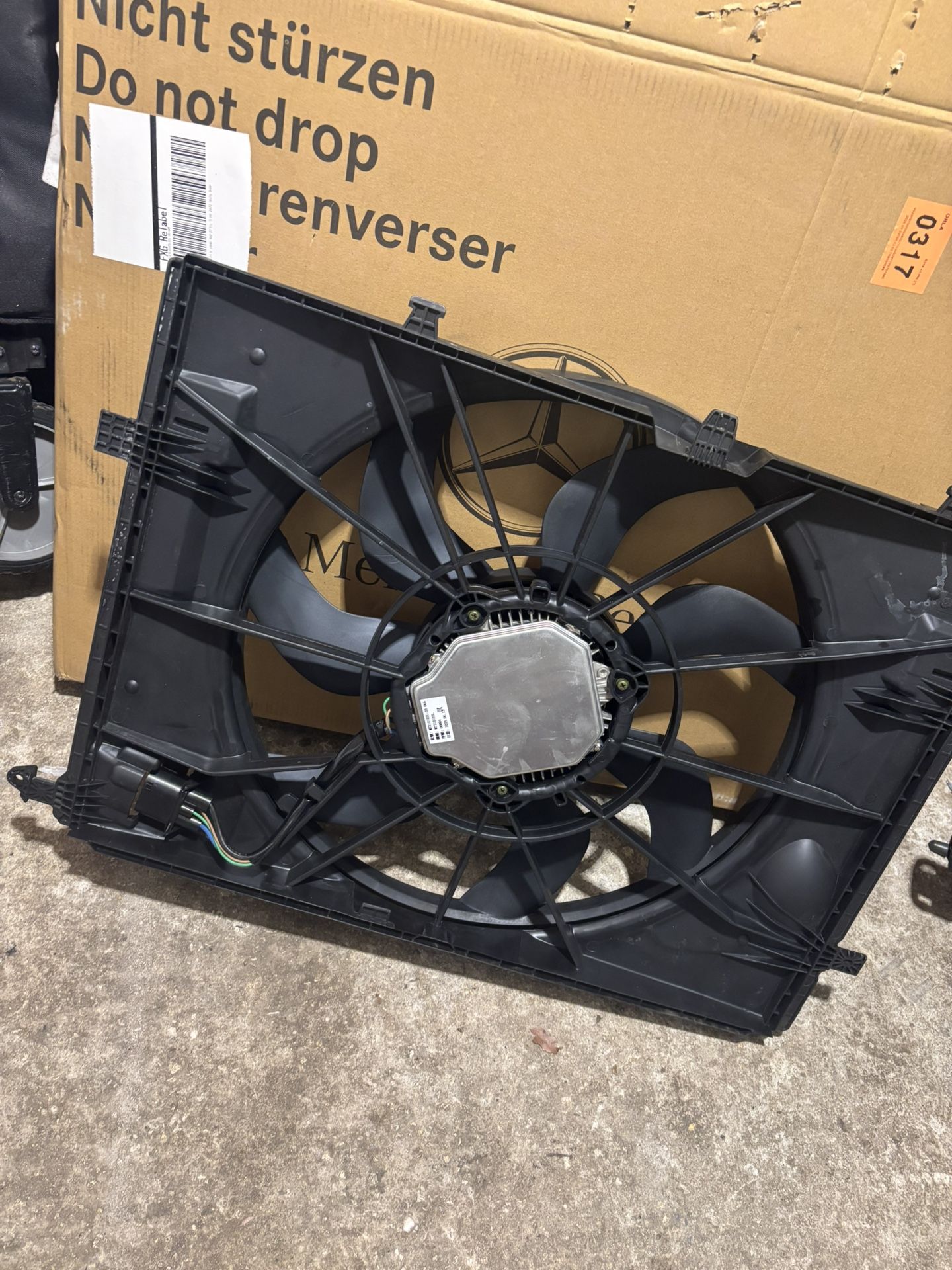 Radiator Cooling Fan/Blower For MB Mercedes-Benz W205 C43 C300 099-906-12-00