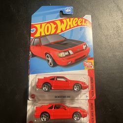 Hotwheels Lot Of 2 84 Mustang SVO 