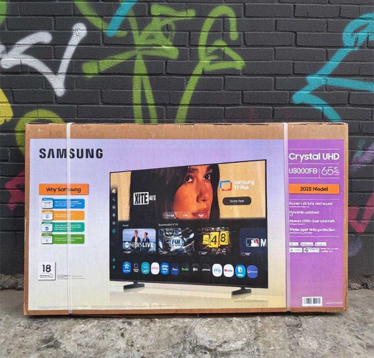 65 “ Samsung Smart 4K LED HDR Tv