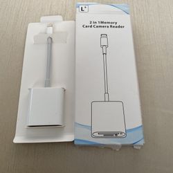 Lightning To SD Card Camera Reader for iPhone