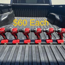 NEW Milwaukee M18 18V Lithium-Ion Brushless Cordless Compact Drill Driver **$60 Each, FIRM PRICE**