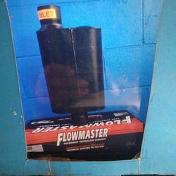 FLOWMASTER 40 SERIES INSTALLED INCLUDES ELMOFLES