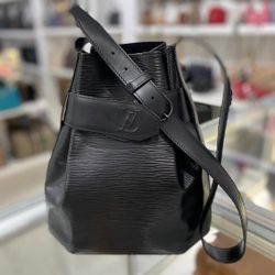 Louis Vuitton Sac De’Paule Shoulder Bag – Black Epi Leather