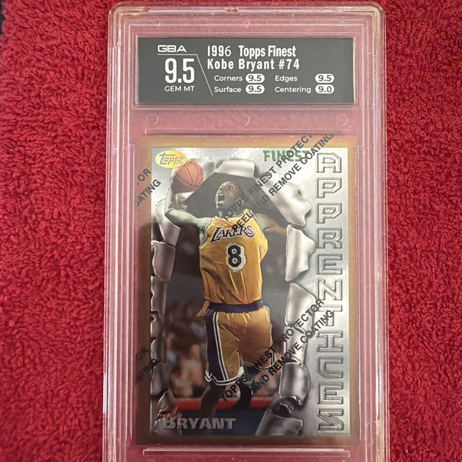 Kobe Bryant Rookie 9.5 Graded 🔥
