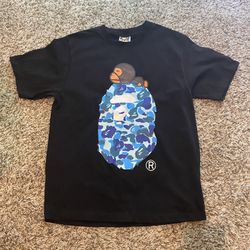 BAPE T-Shirt Blue And Black