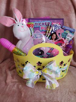 Colorful Fun Theme Easter Basket