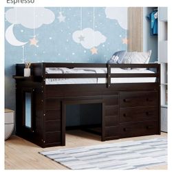 Low Loft Bed For Child ( Still In Box )