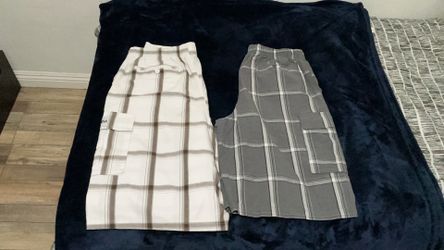 Shaka Shorts White/Gray