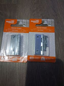 Narrow hinges