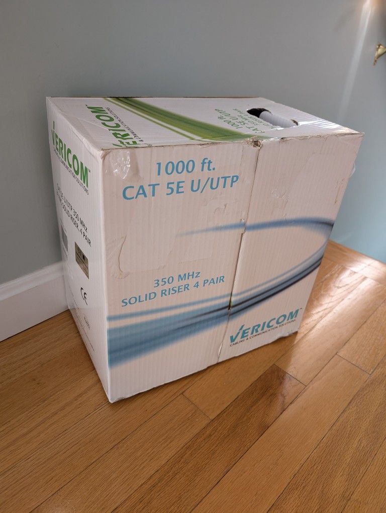 Ethernet Cat5e Cable 1000ft