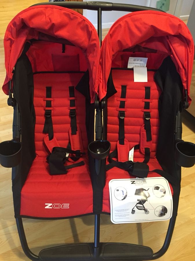 Amazing ZOE XL2 BEST V2 double stroller 17 lbs