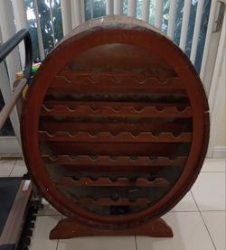Antique Wine Bottle Holder