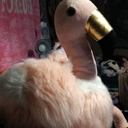 Xtra Large Pink Plush Flamingo 