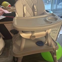2 In 1 Baby High Chair 